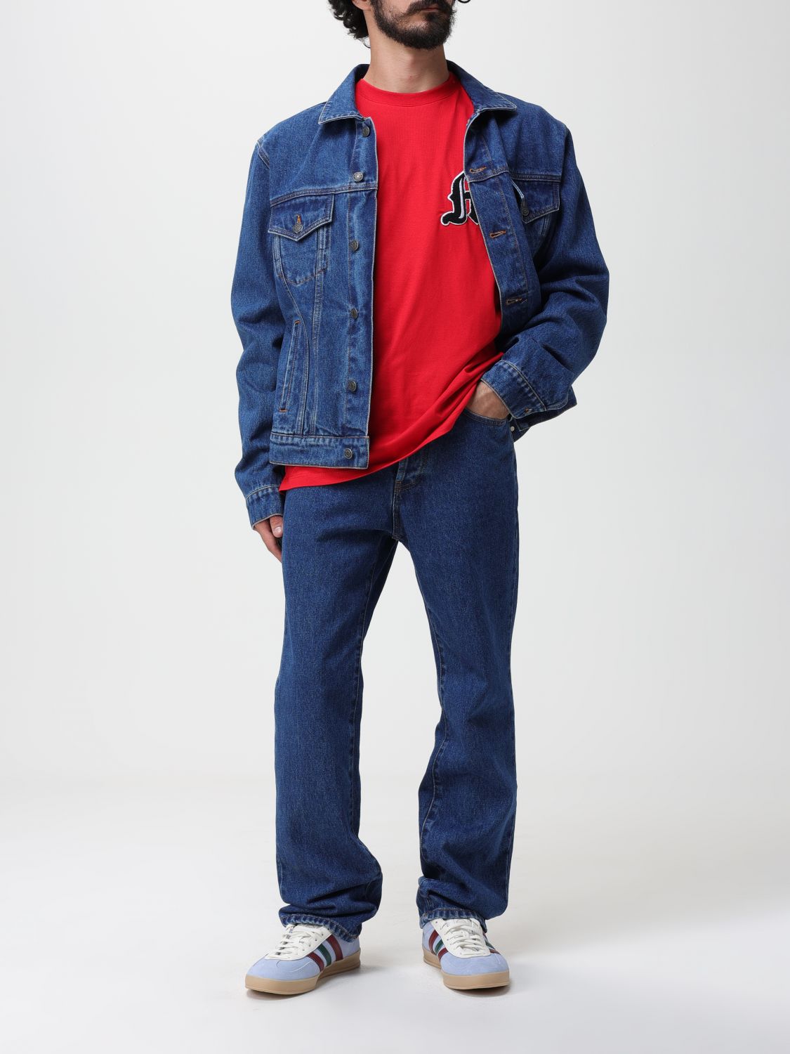 Jeans Men color Blue