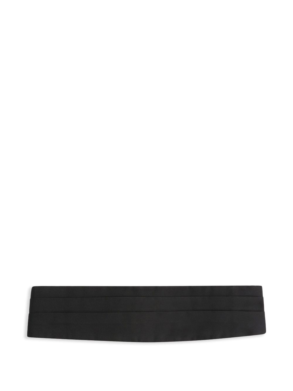 Vidoni silk tuxedo belt - Black