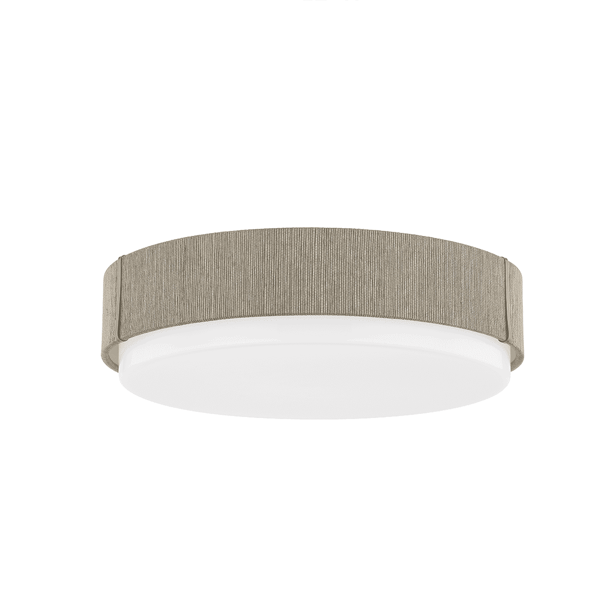 Patina Brass LED Flush Mount from the Zane Collection
