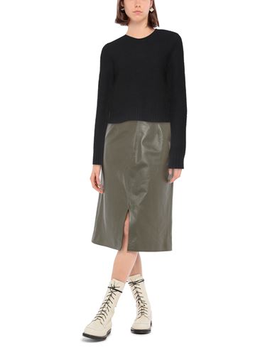 Woman Sweater Black Size S Merino Wool, Polyester, Elastic fibres