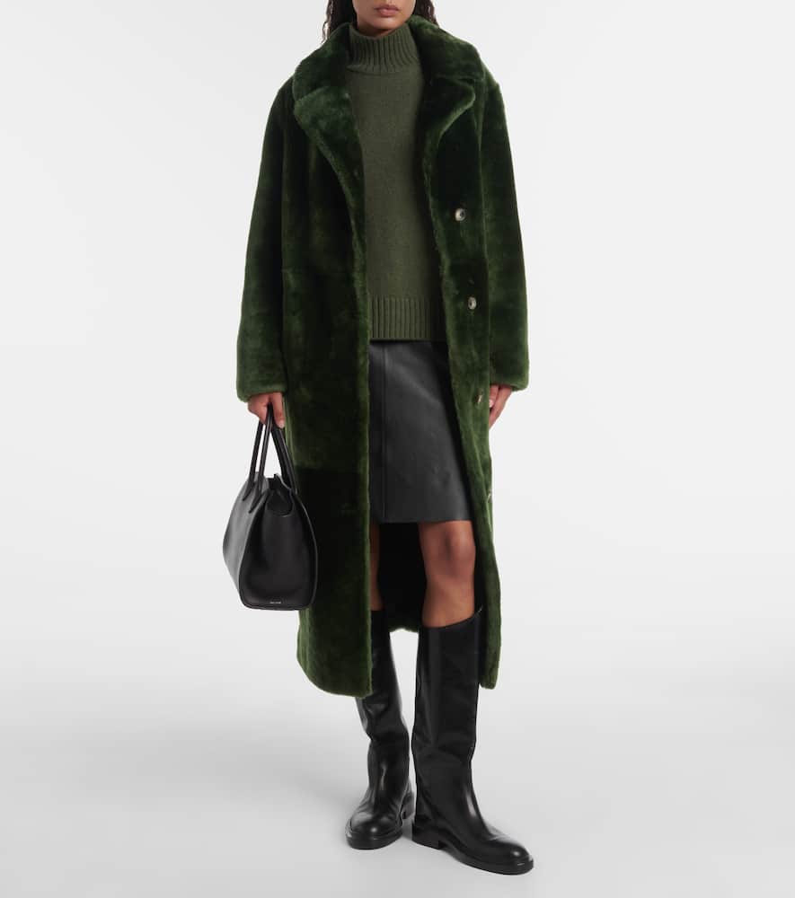 Shearling coat