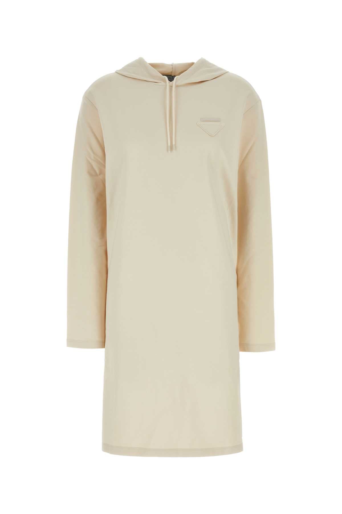 Abito Sweatshirt Dress — Beige