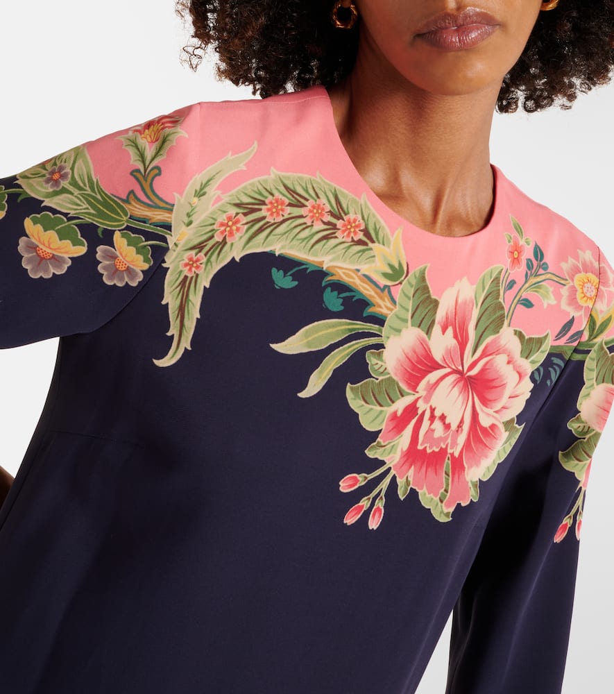 Floral shift dress