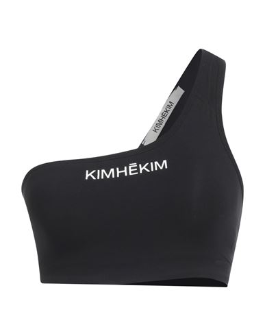 Woman Top Black Size S Nylon, Lycra