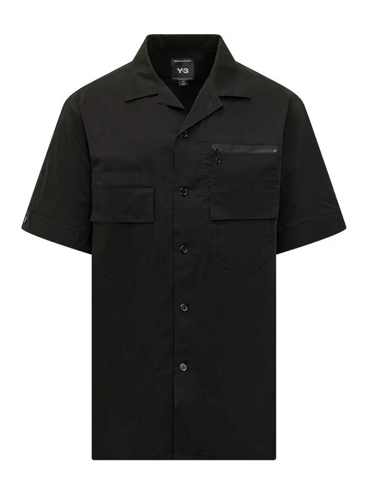 Multi-Pocket Short-Sleeved Shirt