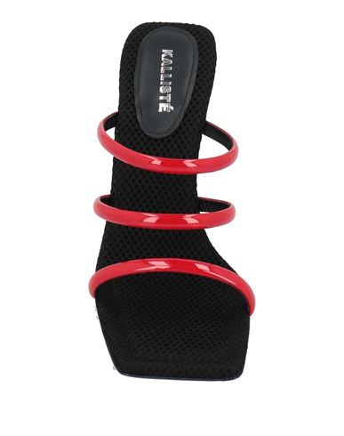 Kallistè Woman Sandals Red Size 6 Leather