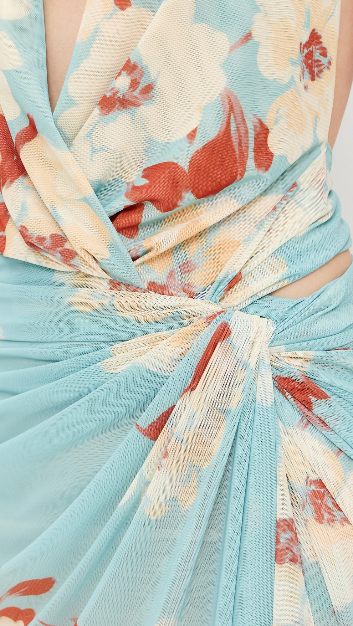Calliope Drape Maxi Dress Sonara Floral