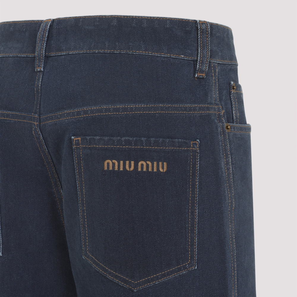 Blue Straight Jeans