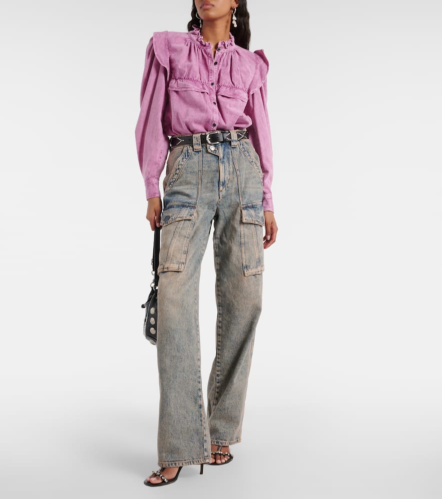 Heilani mid-rise cargo jeans