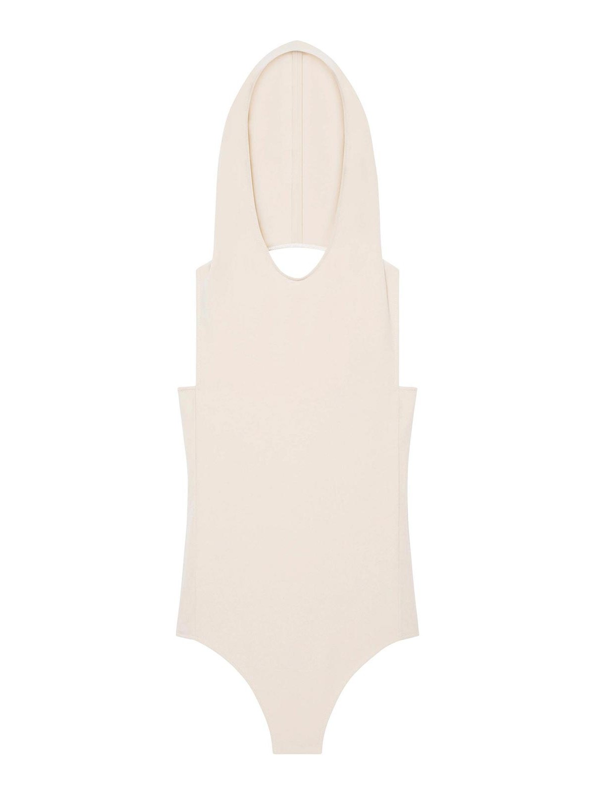 Beige Halterneck Top