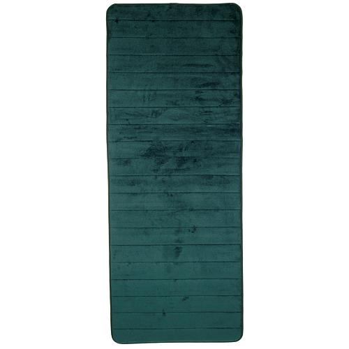 "Memory Foam Striped Extra-Long Bath Mat