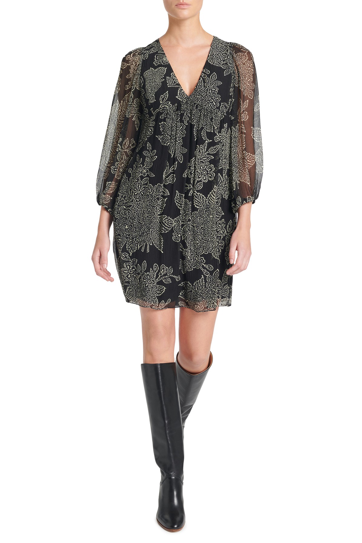 Vogue Printed Dress