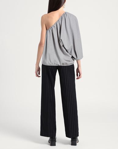 Woman Top Grey Size ONESIZE Polyester, Viscose, Elastane