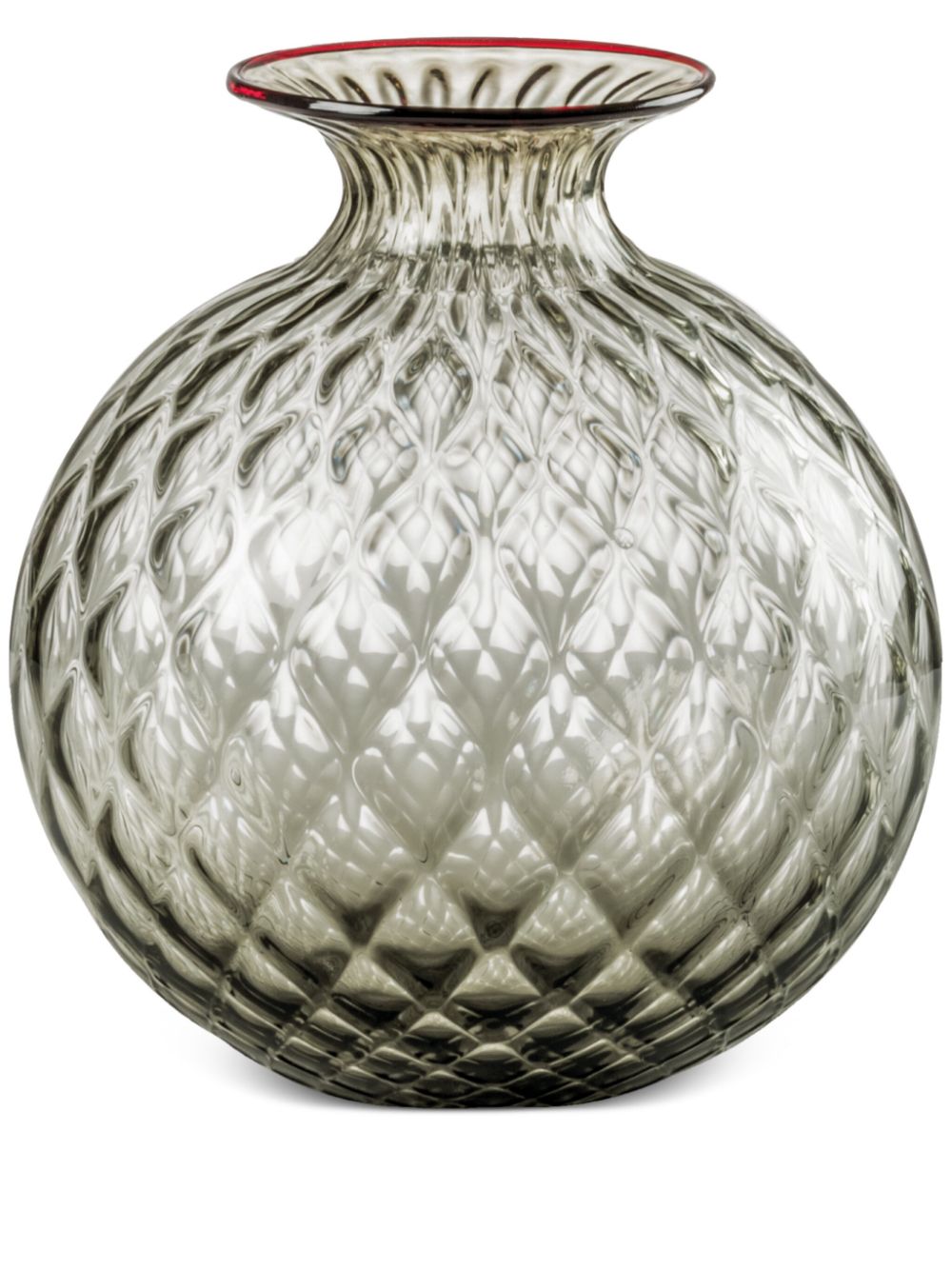 Monofiore Balloton vase (24.5cm x 21.5cm) - Grey