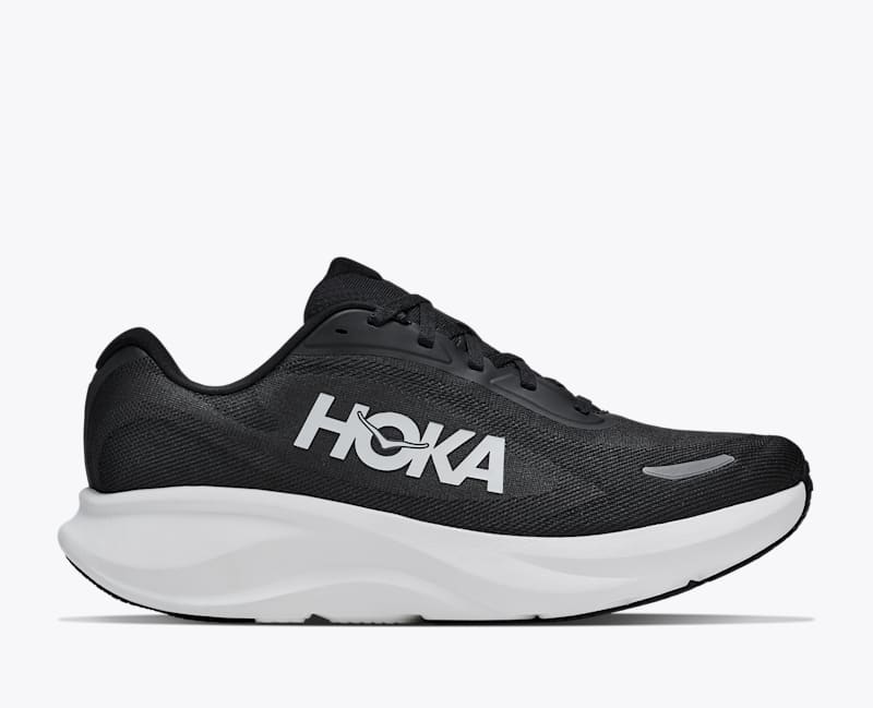 HOKA Women's Rincon 5 Shoes in Black/White