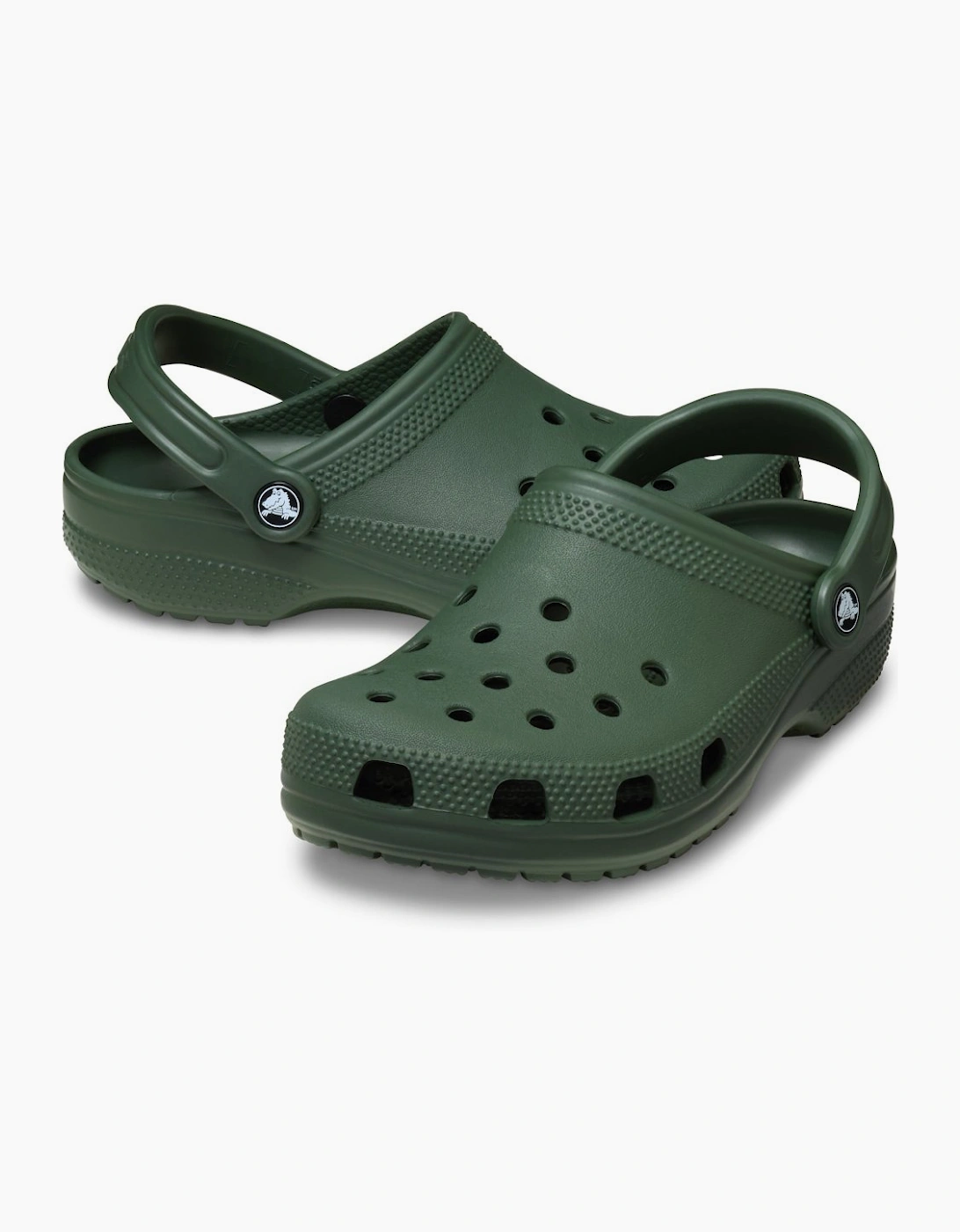 Crocs Men's Classic Mens Clogs - Field Green Synth