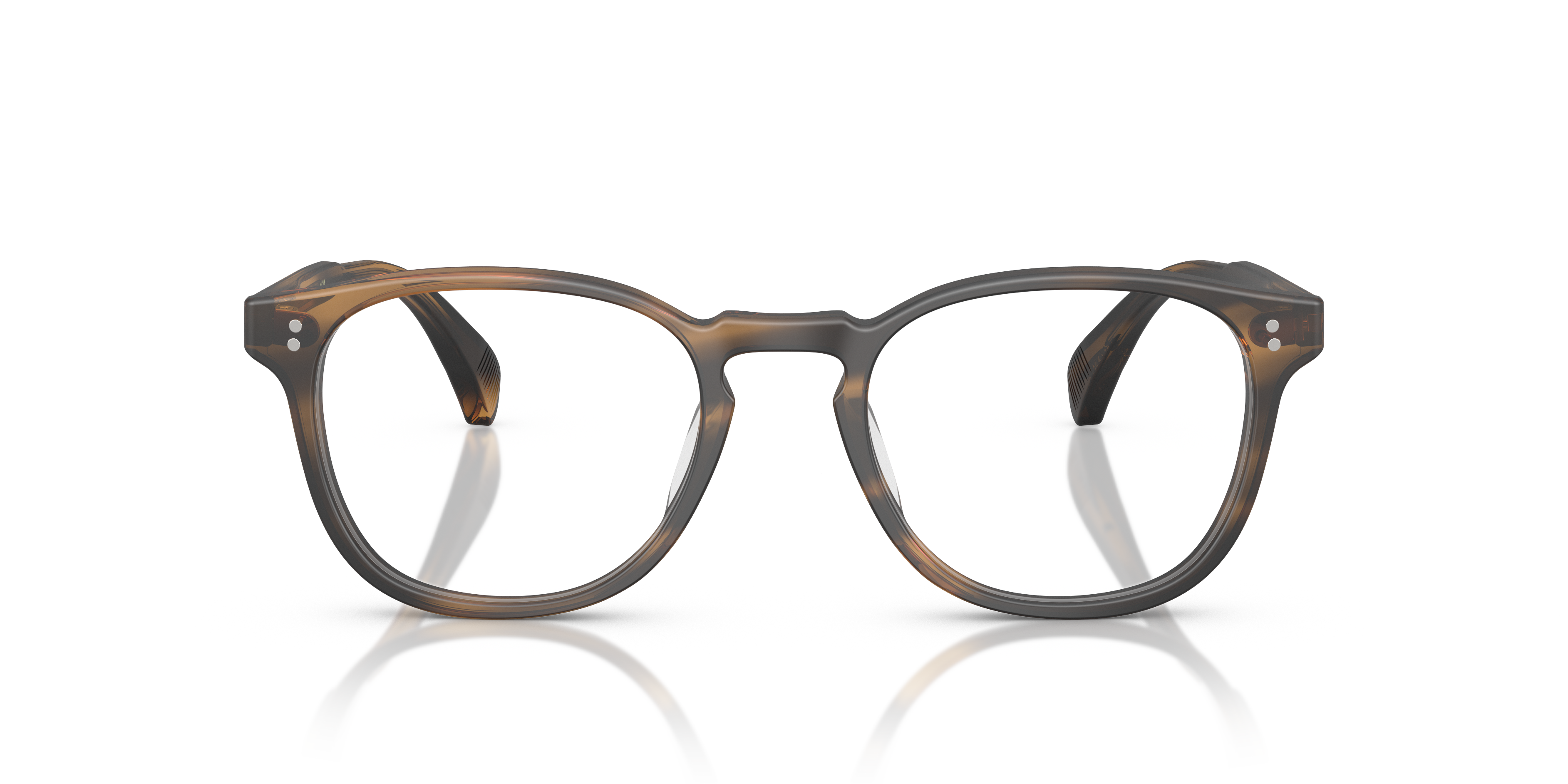 Oliver Peoples Unisex Oliver Peoples OV5298U FINLEY ESQ. U 1318 Monturas ópticas Acetato Tortuga Transparente Redonda Norma