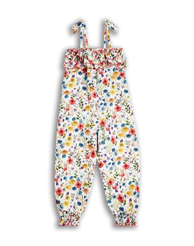 Kid Girl Jumpsuit White Size 10 Polyester