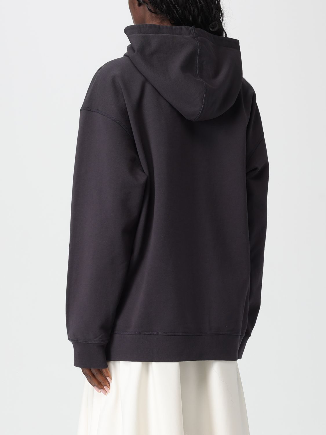 Sweatshirt Woman color Charcoal