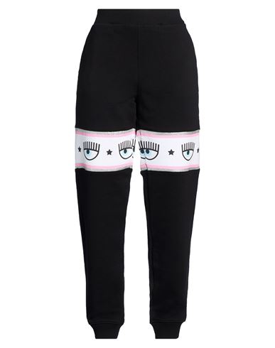 Woman Pants Black Size M Cotton