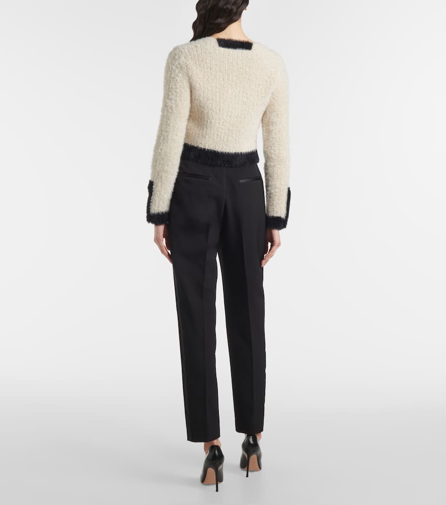 Lamé cardigan