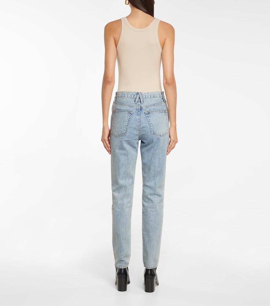 SLVRLAKE Beatnik high-rise distressed jeans