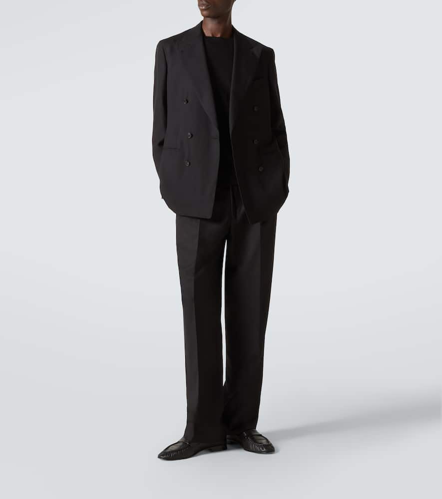 Saman Amel Amo wool wide-leg pants