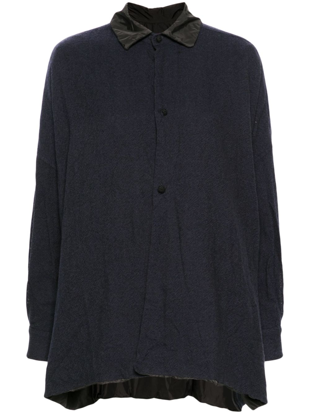 Reversible shirt jacket - Black