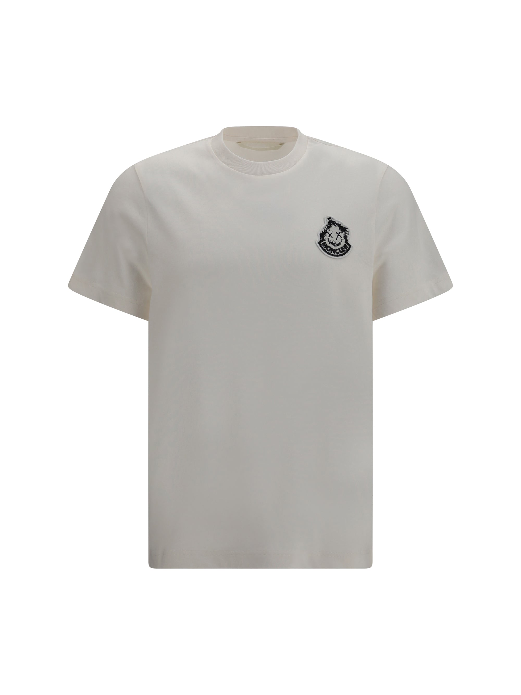 Logo-Embroidered Cotton T-Shirt — White