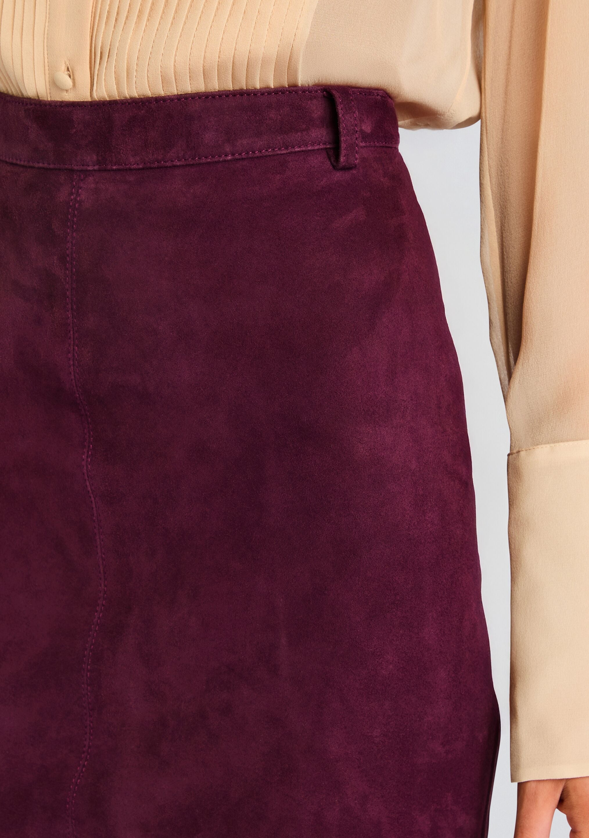 Marcella Suede Skirt