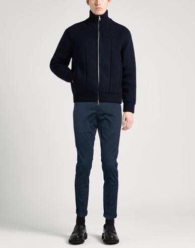 Man Pants Midnight blue Size 30 Cotton, Elastane