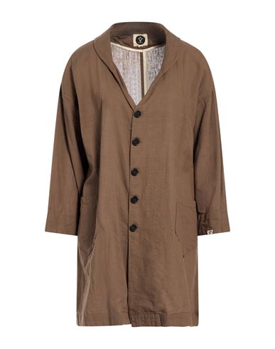 Woman Overcoat & Trench Coat Military green Size M Cotton