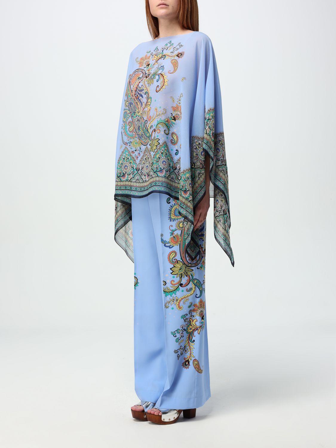 Paisley tunic - Blue