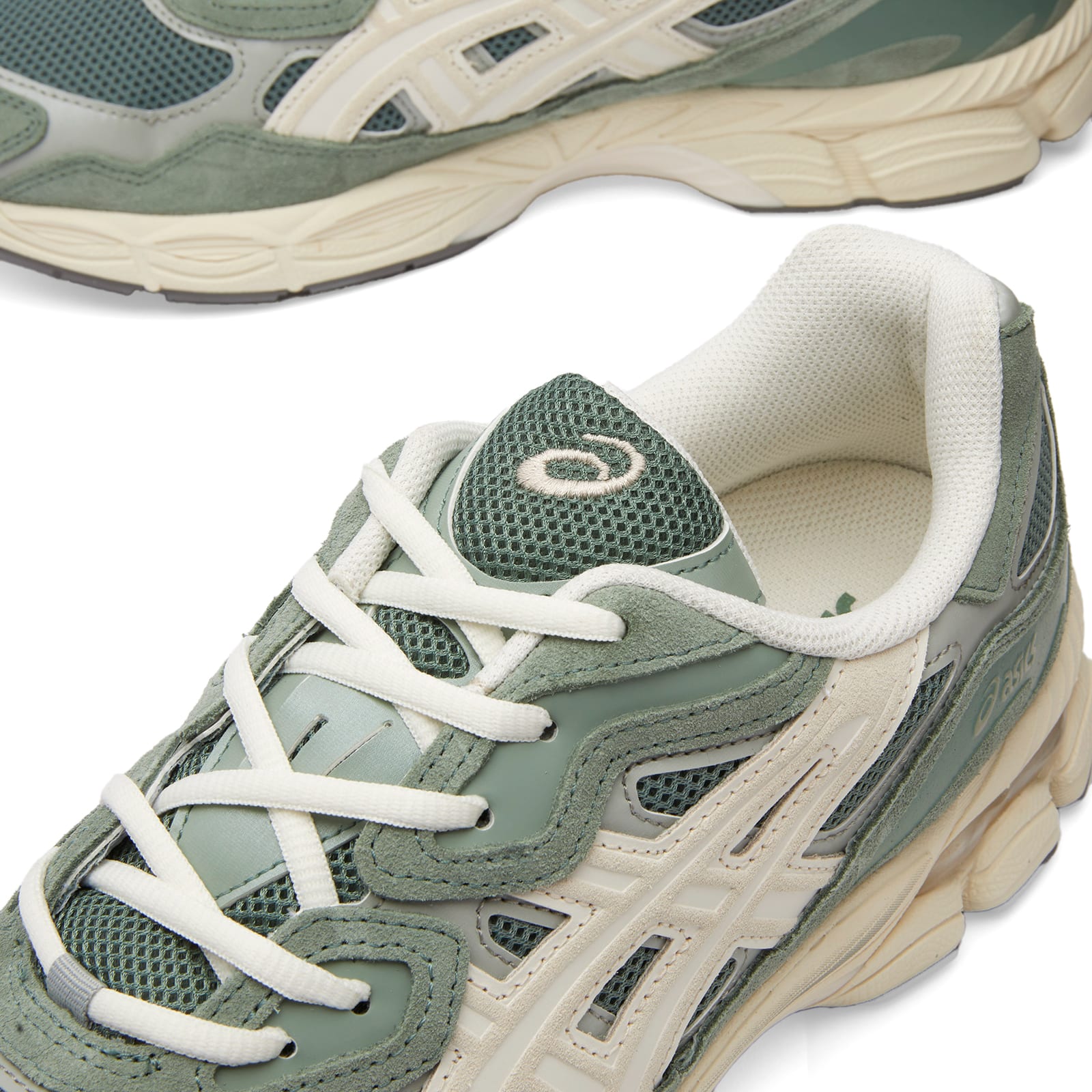 Men's GEL-NYC Sneakers in Ivy/Smoke Grey
