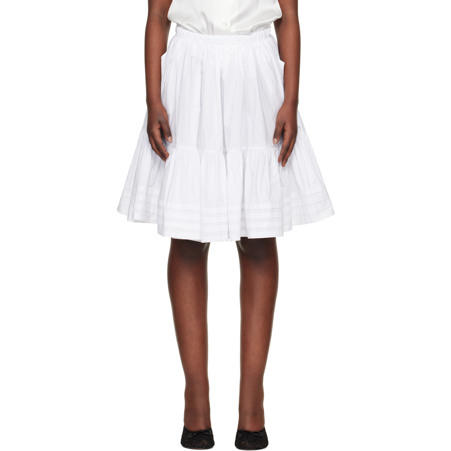 White Ida Miniskirt