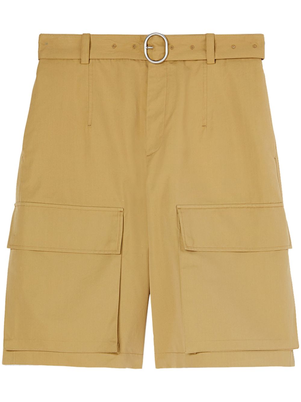 Belted shorts - Brown