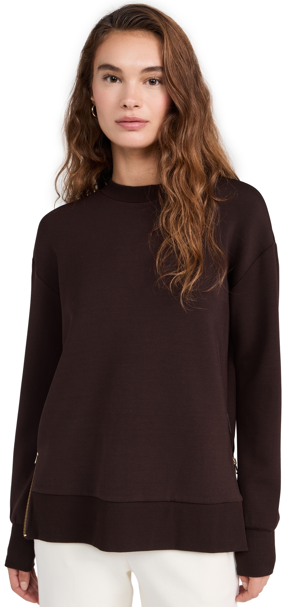 Gabriella Sweatshirt Coffee Bean