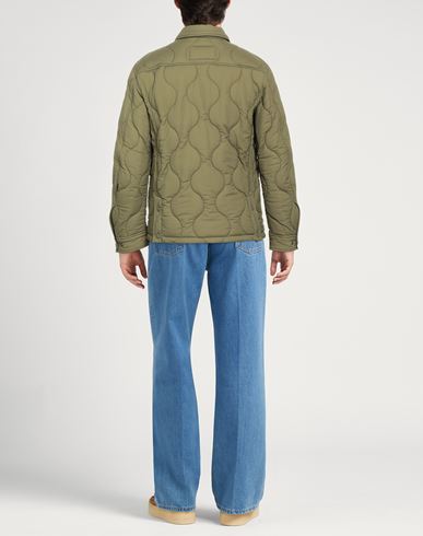 Aimé Leon Dore X Woolrich Man Puffer Military green Size XS Polyamide, Elastane