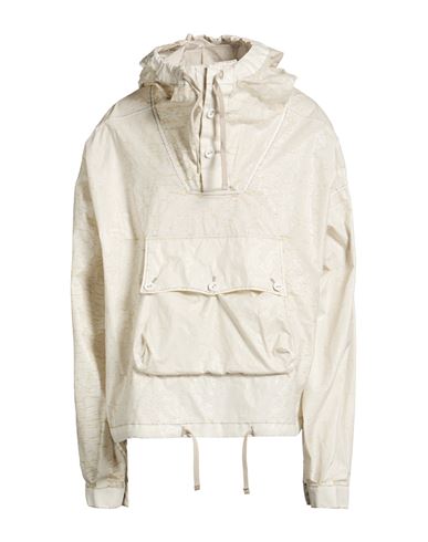 Woman Jacket Ivory Size 4 Cotton, Polyurethane