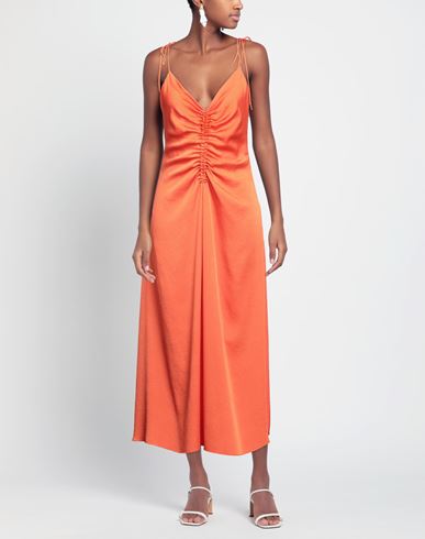 Woman Long dress Orange