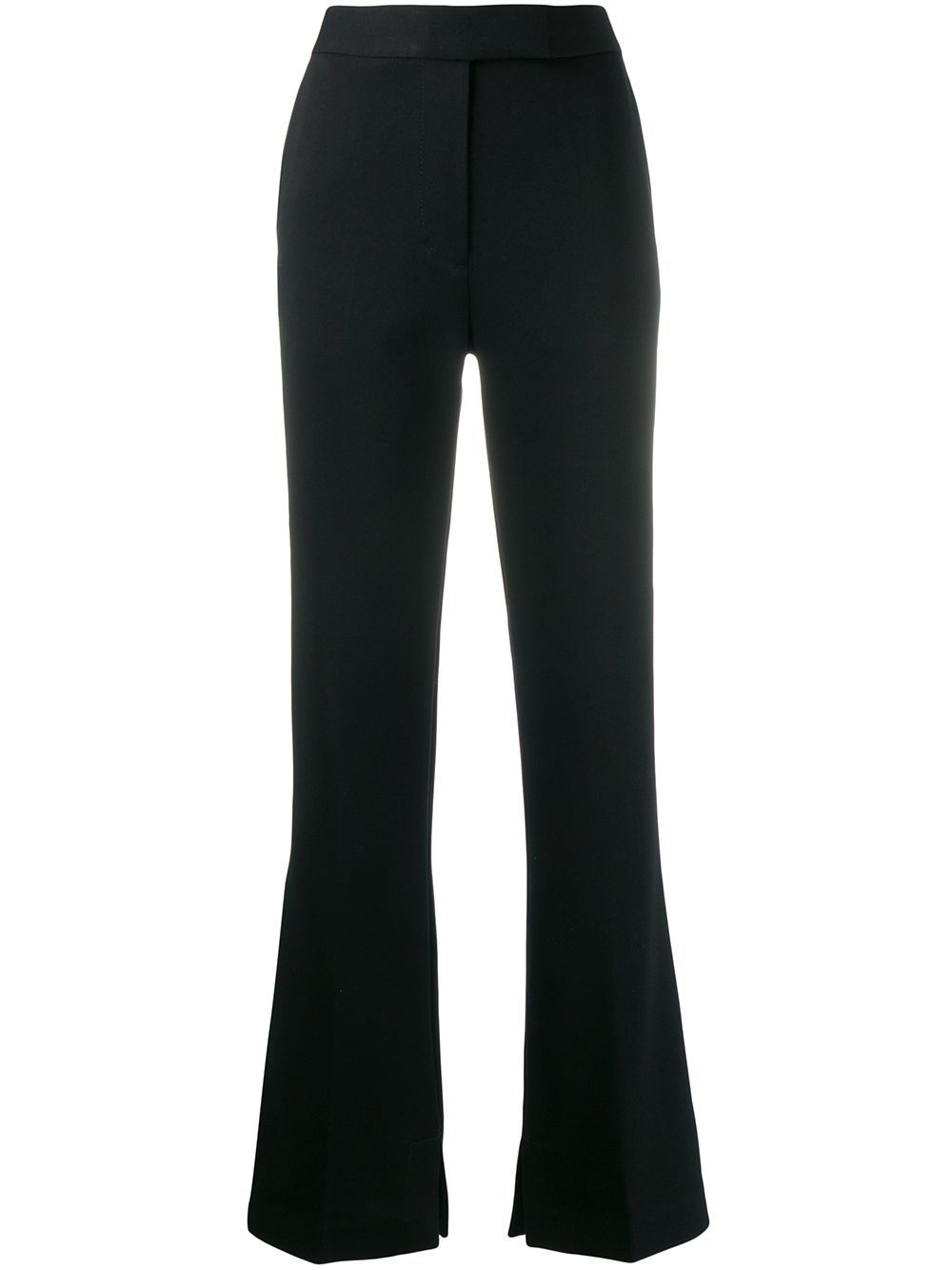 Flared tailored trousers - Blue