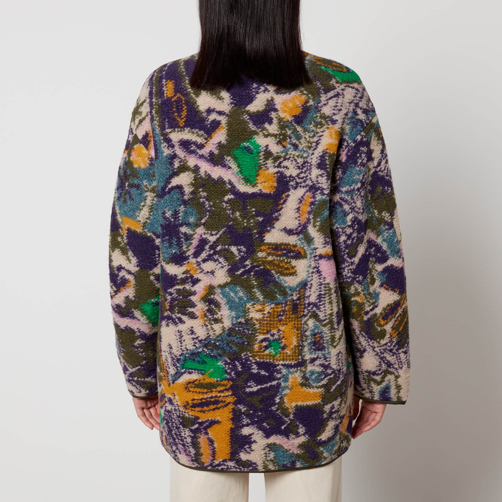 Marant Etoile Himemma Reversible Fleece and Quilted Shell Jacket - FR 38/UK 10