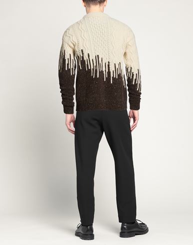Man Sweater Ivory Size XXL Wool, Polyamide, Viscose