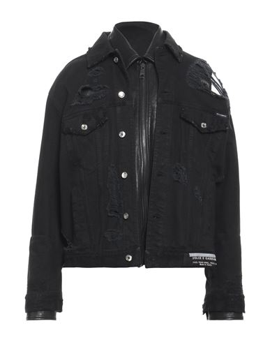 Man Denim outerwear Black