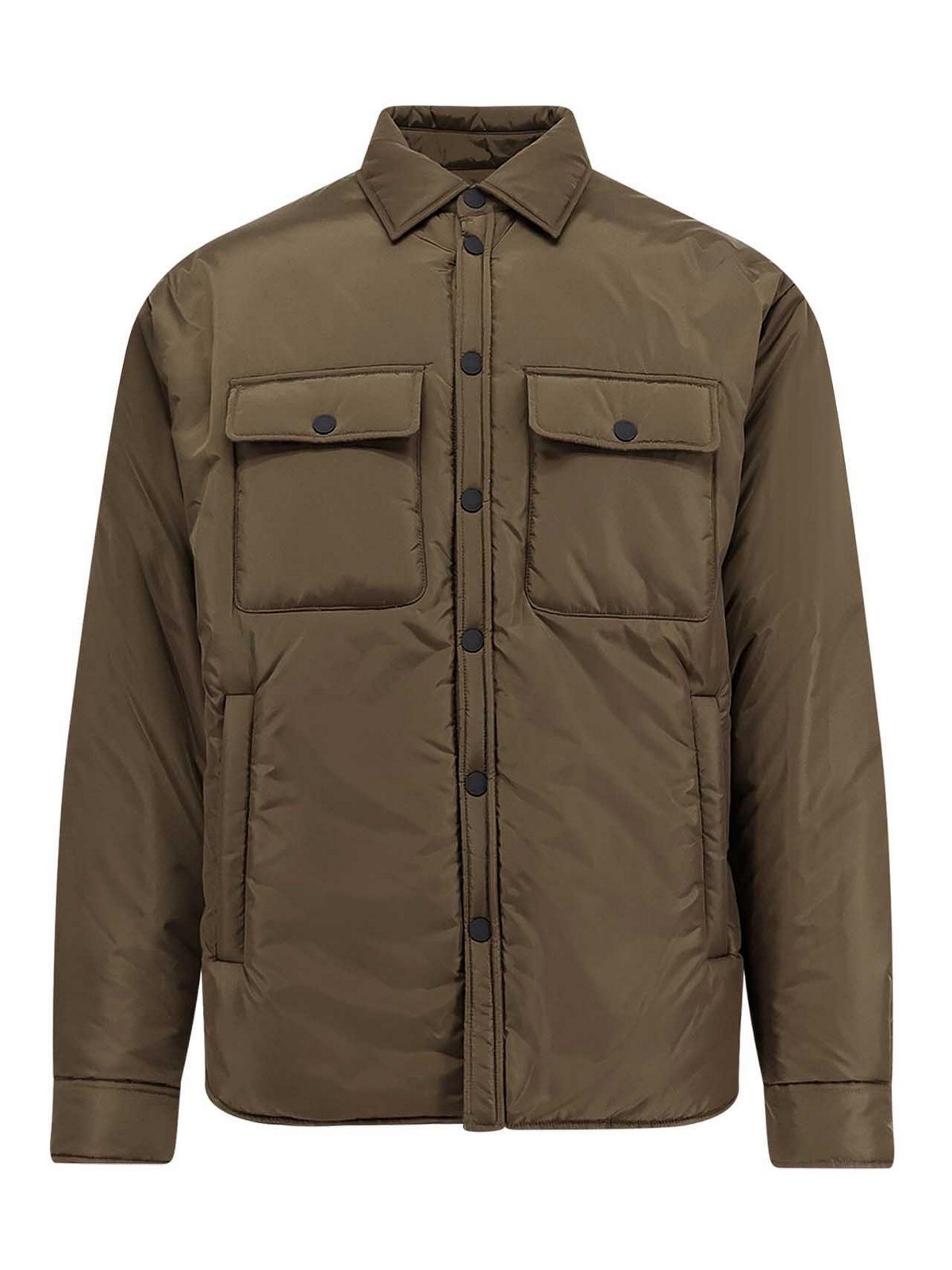 Giacca/Camicia In Nylon Imbottita
