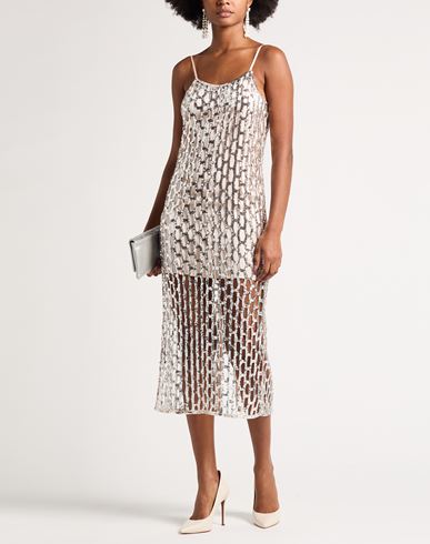 Forte_forte Woman Midi dress Blush Size 2 Polyester, Polyamide