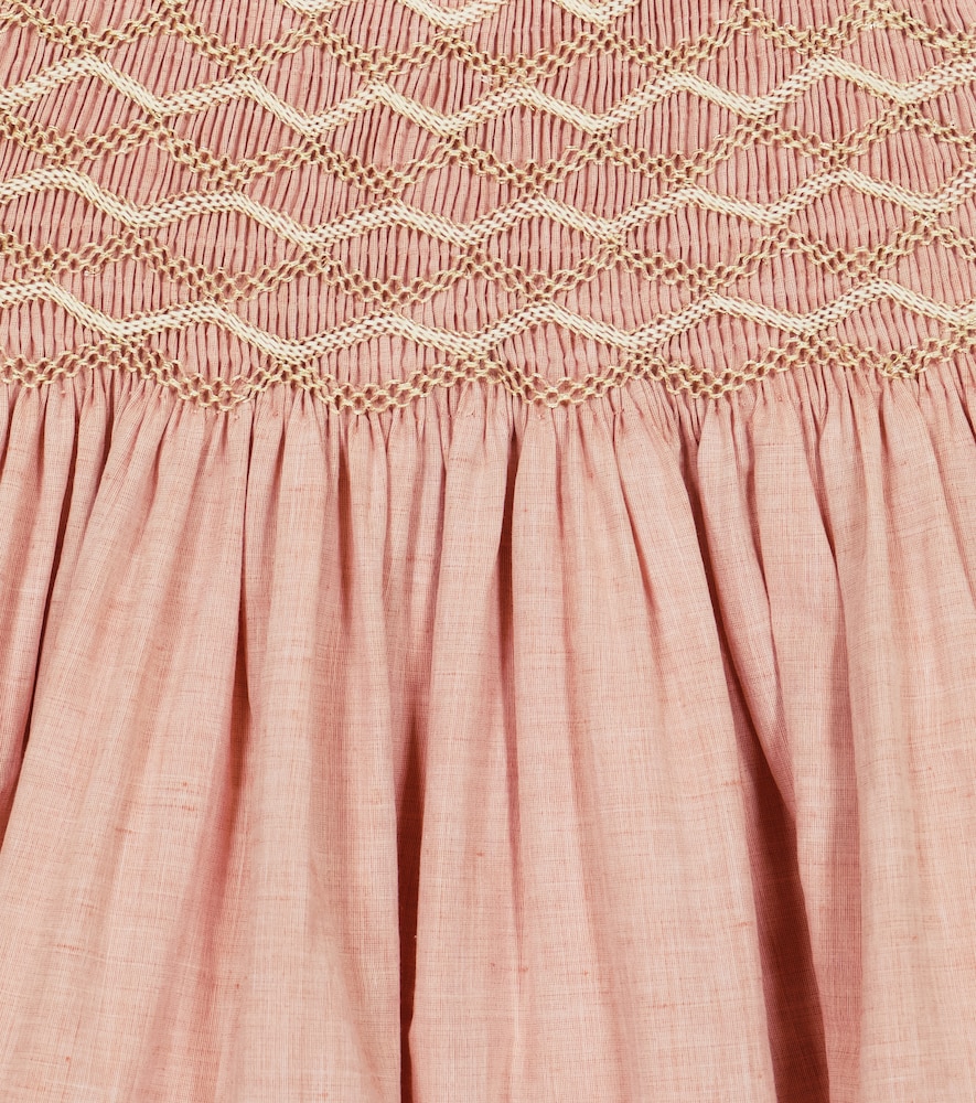 Bonpoint Anaya linen cotton and silk dress