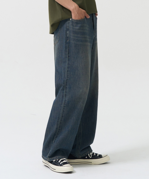 Summer Light Washed Denim Pants