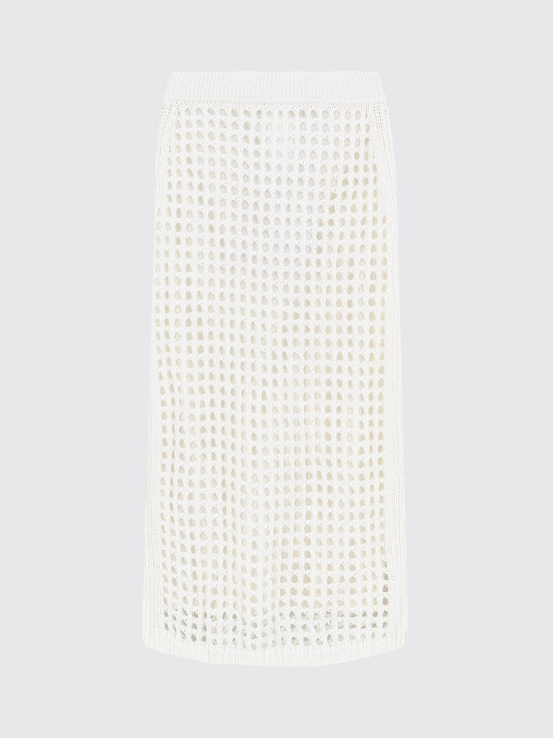 Skirt Woman color White