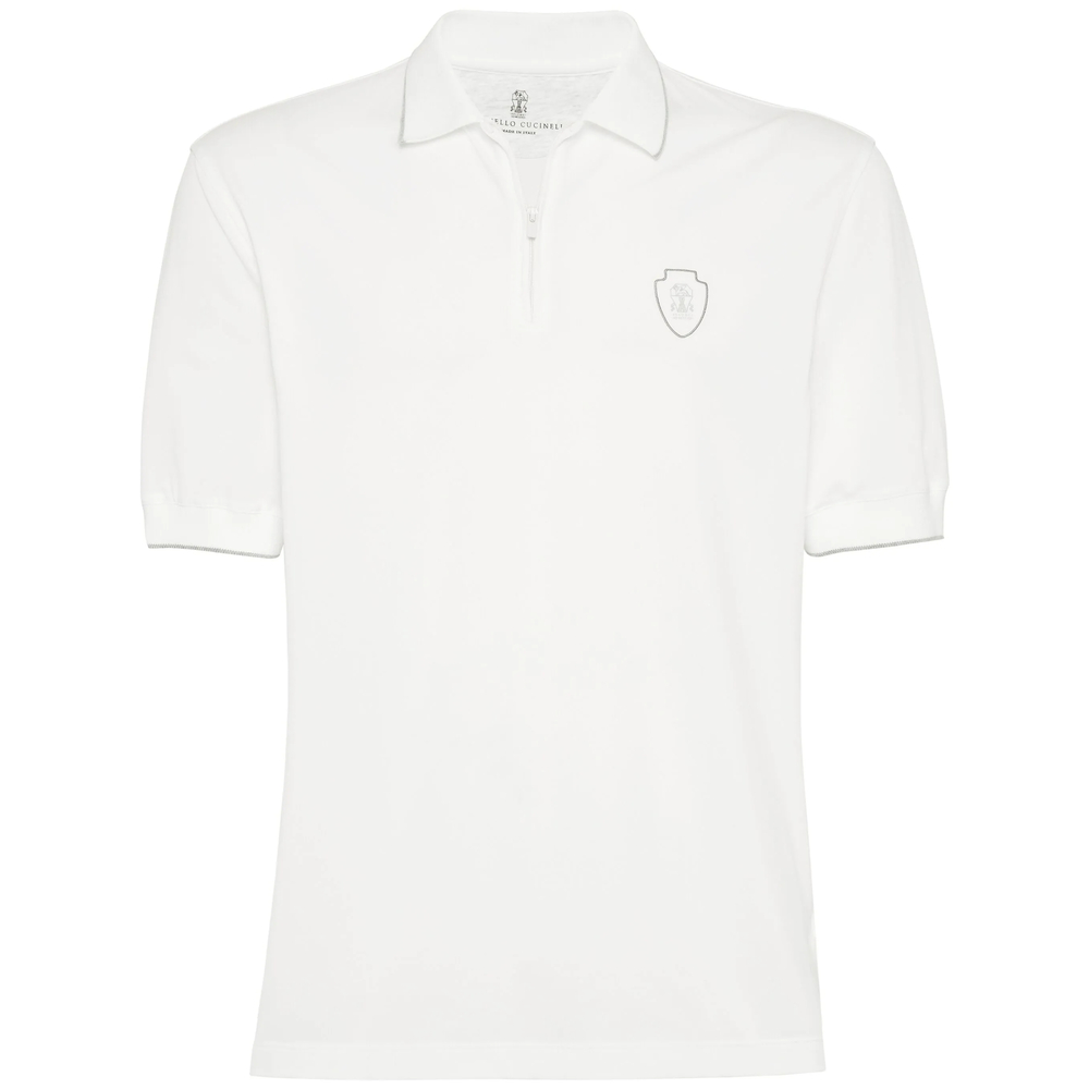 Cotton Logo-tennis Polo Shirt